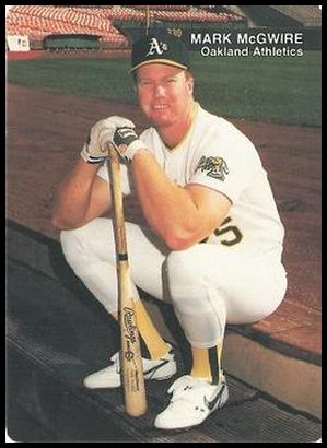 4 Mark McGwire (Sitting on Dugout Step)